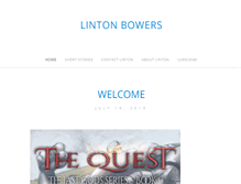 Tablet Screenshot of lintonbowers.com